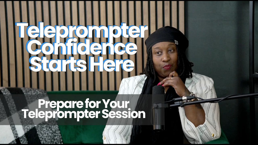 Stop Looking Scared on Camera: Teleprompter Tips for First-Time Content Creators
