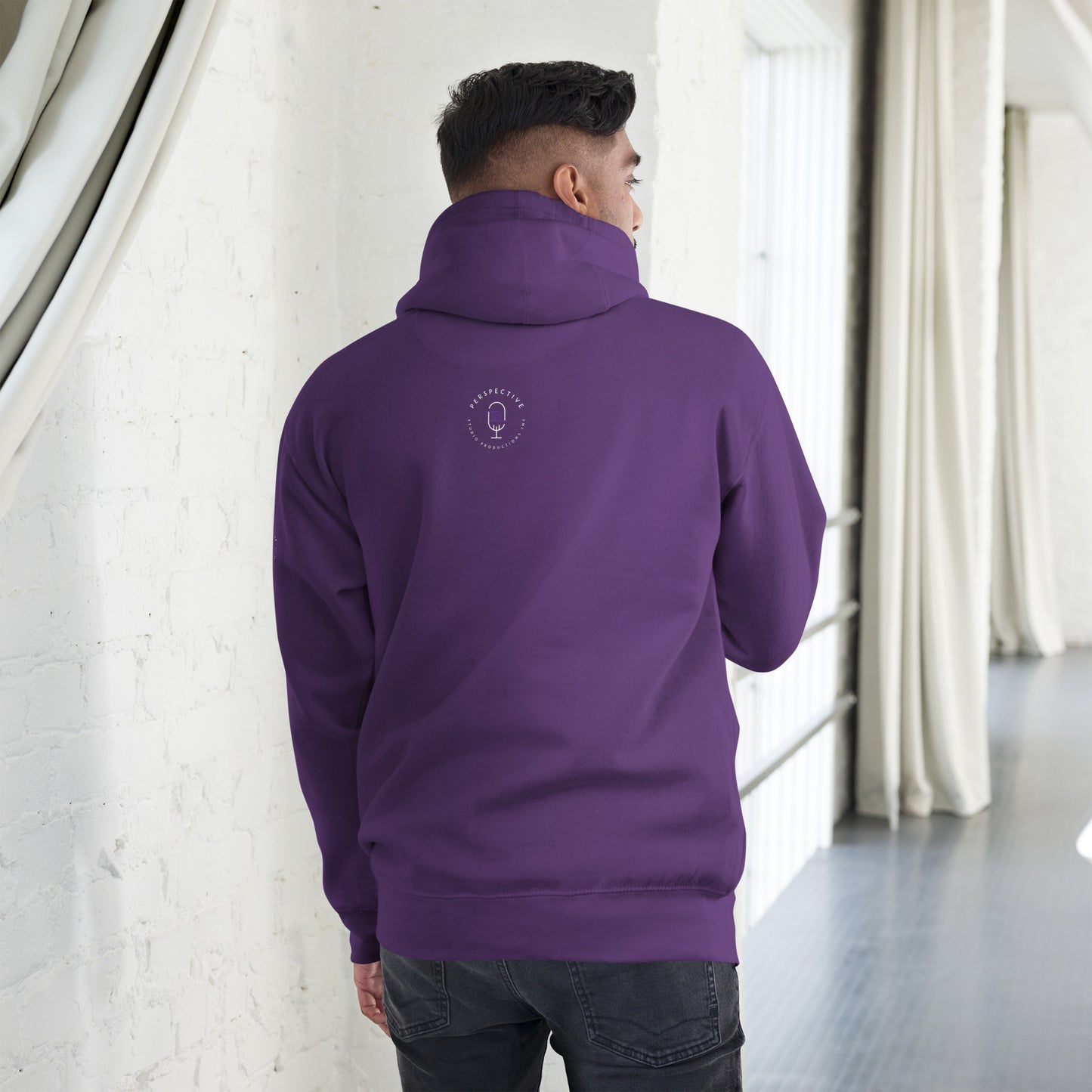 Unisex Vertical Perspective Hoodie