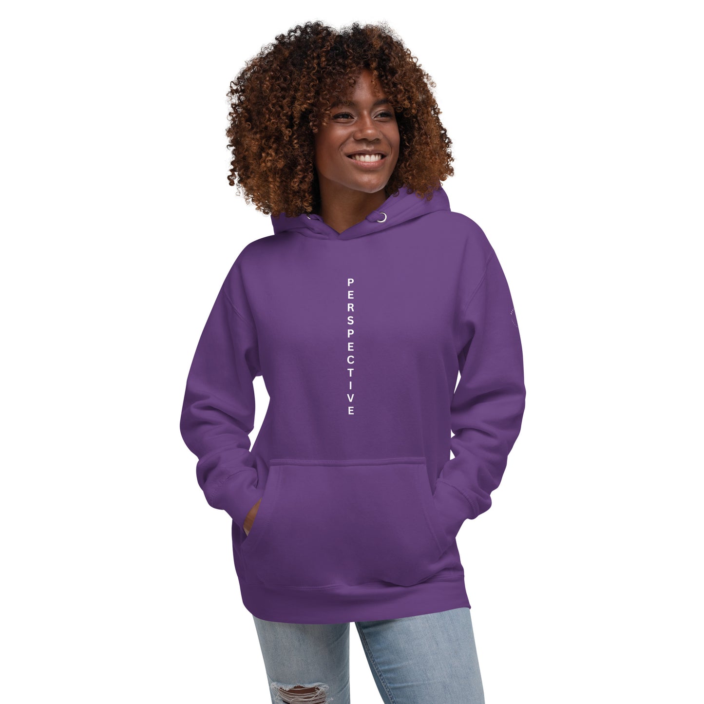 Unisex Vertical Perspective Hoodie