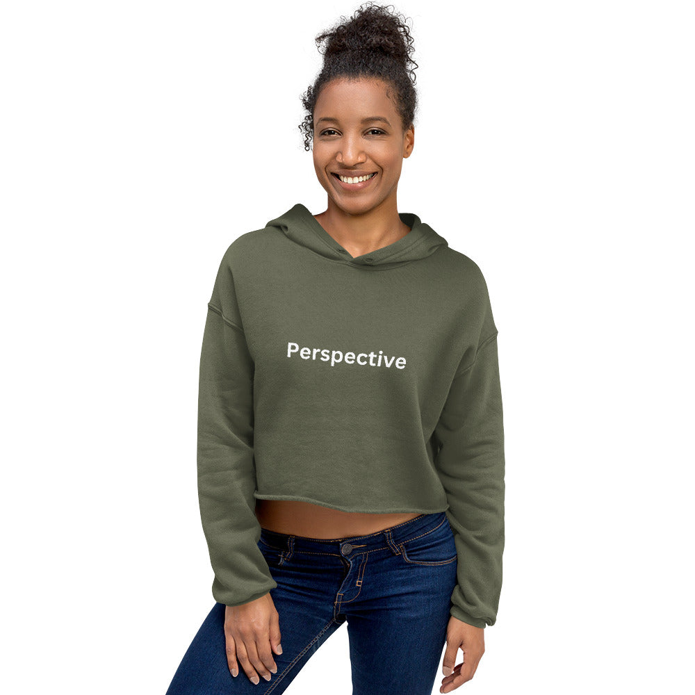 Perspective Crop Hoodie