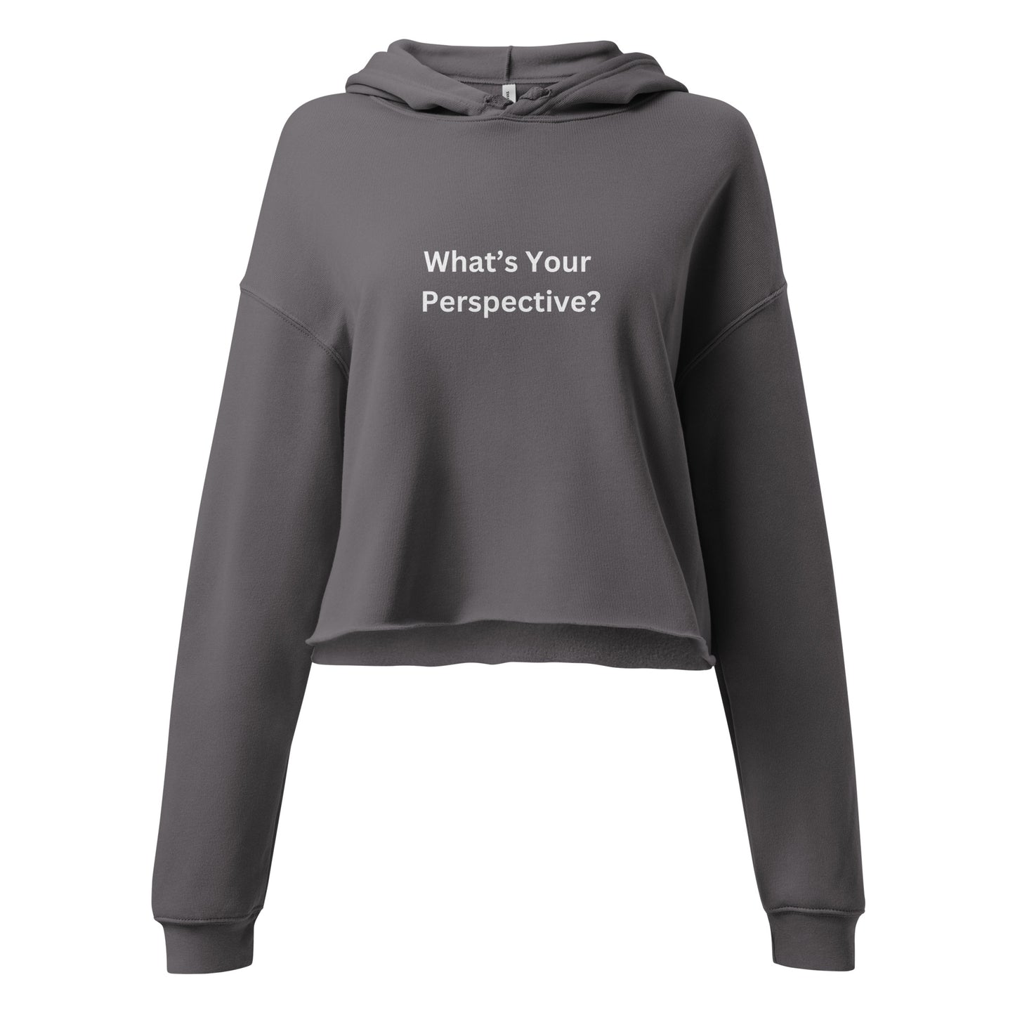 What's Your Perspective Crop Hoodie